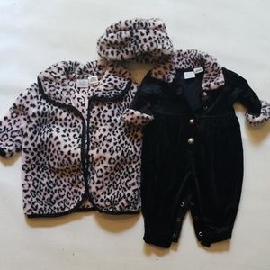Pink leopard Winter set!